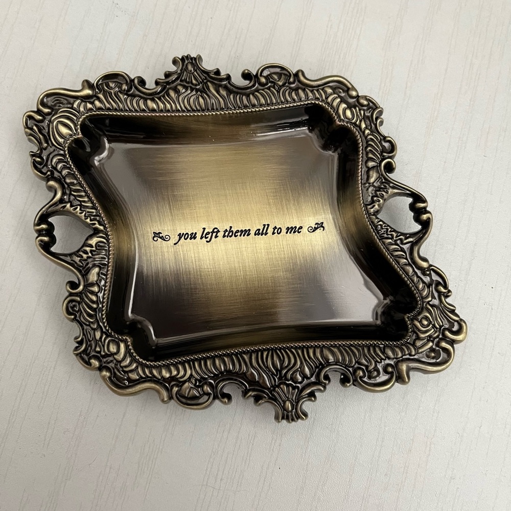 SOLD Taylor Swift Left Them All to Me Tray Trinket Tray